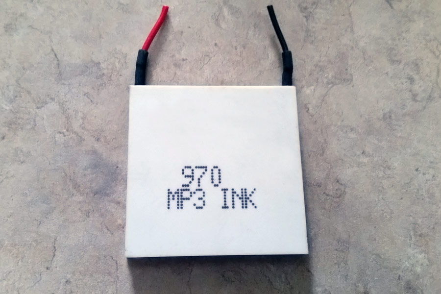 battery with 970 mp3 ink marking