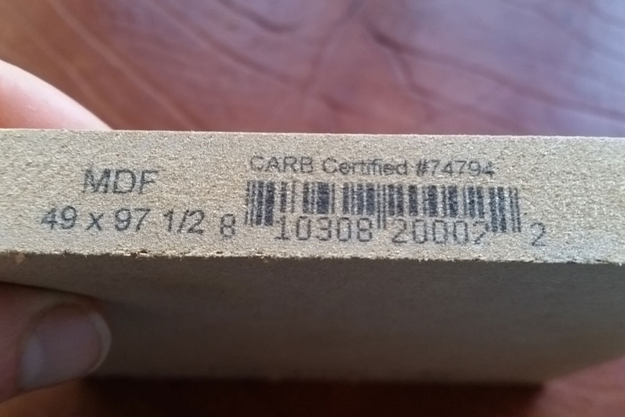 wood carb certified