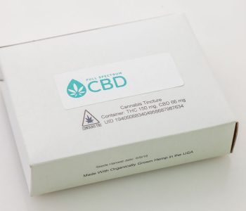 CBD packaging with compliant labels